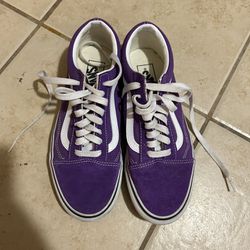 purple vans 