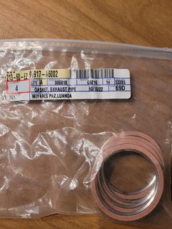 Toyota OEM Exhaust Pipe Gasket