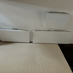 3 piece wall shelf large medium and small 