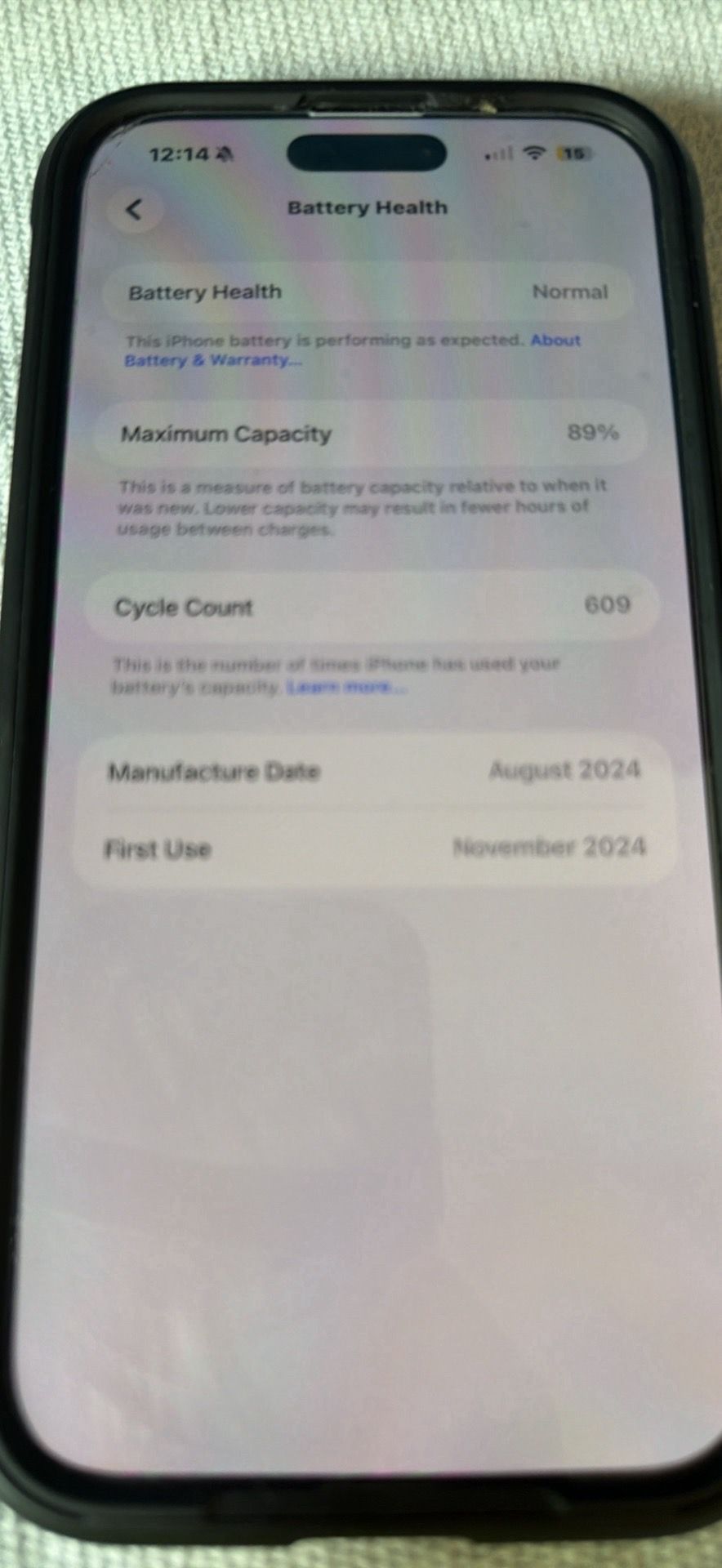 Iphone16pro max 256 gb
