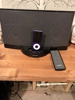 Bose speaker system with iPod mini