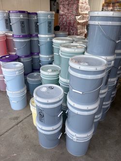 5 GALLON DETERGENT, TIDE , GAIN. , ARIEL , ROMO