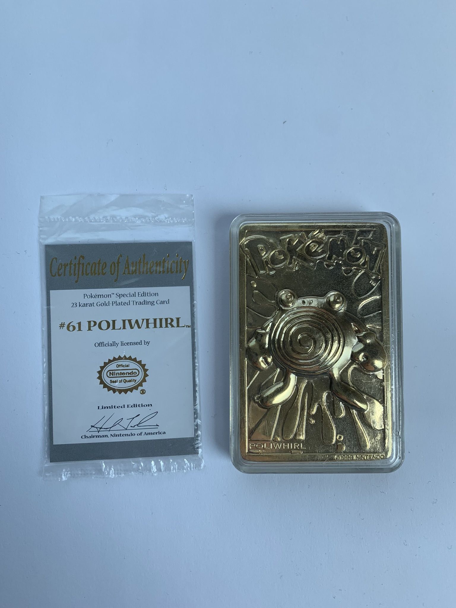 Poliwhirl 23k Gold Plated BK Promo - www.benaras.co Poliwhirl 23k Gold Plated BK Promo - www.benaras.co