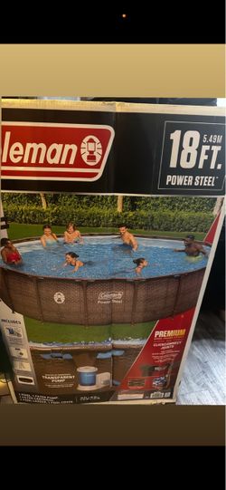 Coleman steel 18ft
