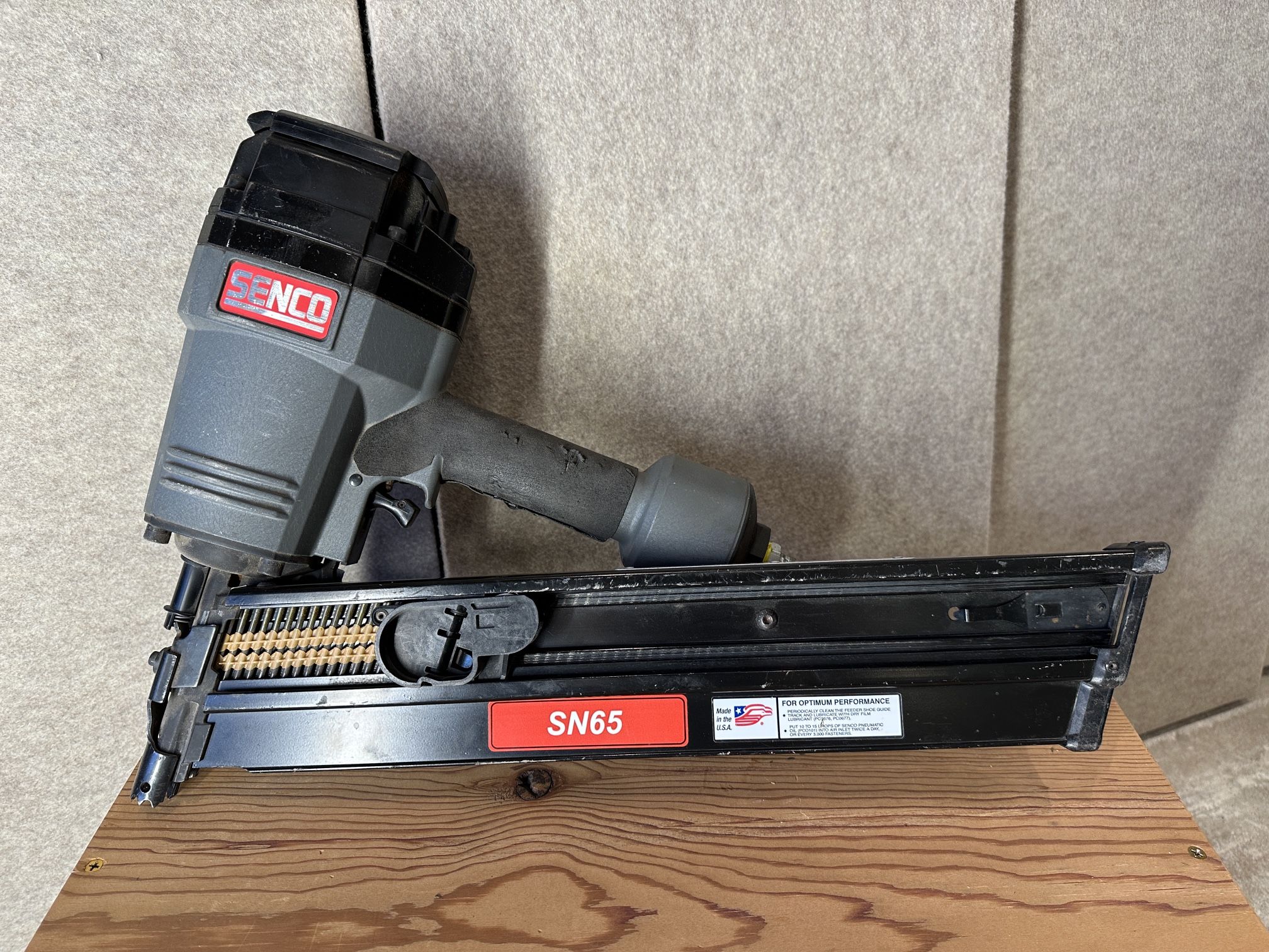 Senco SN65 Pneumatic Framing Stick Nail Gun