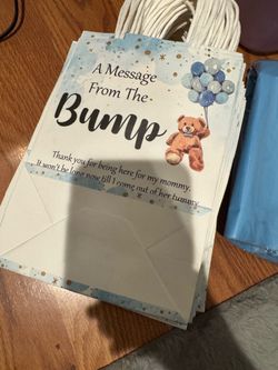 Baby boy gift bags