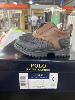Baby Polo Boots Size 6c