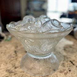 Glass Punch Bowl Set