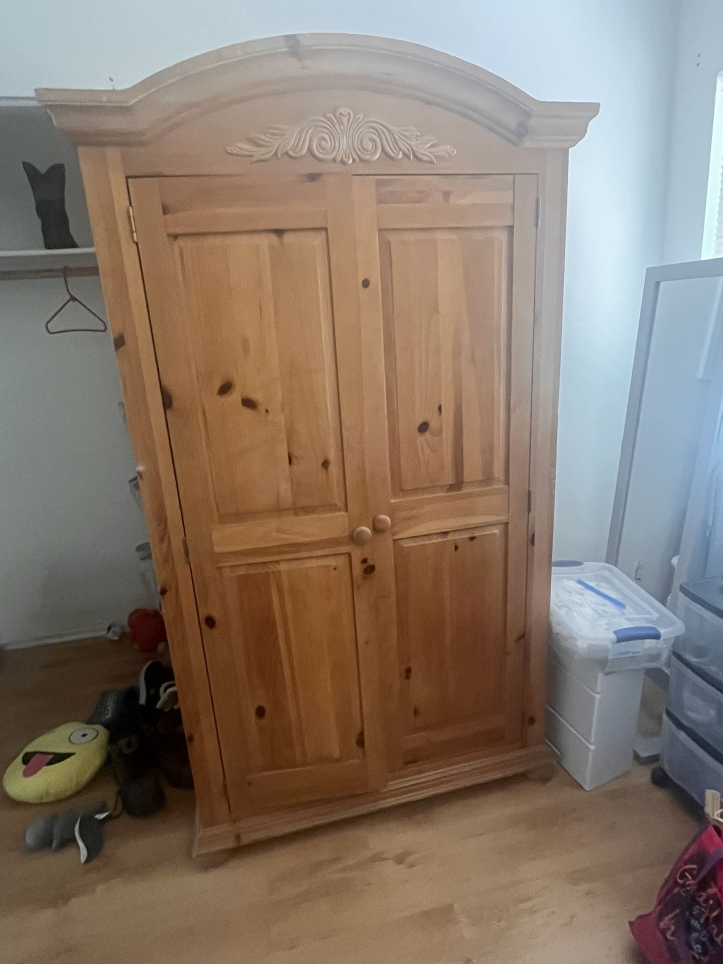 Solid Pine Amoire