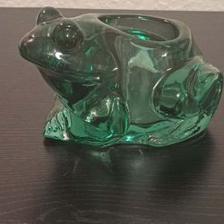 Vintage Frog Candle Holder