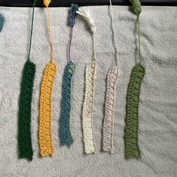Handmade Crochet Star Stitch Bookmark
