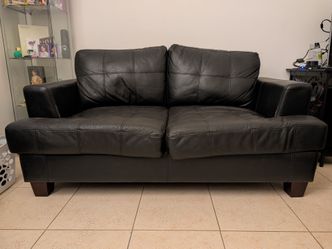 Black Double Sofa Bed/Sofá Cama Doble (Negro)