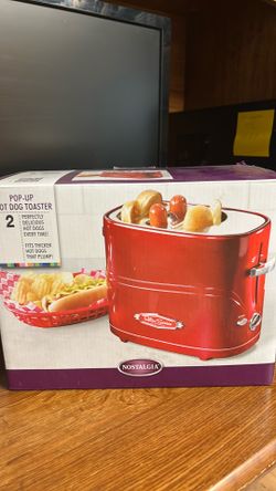 Nostalgia Retro Series Pop-Up Hot Dog Toaster