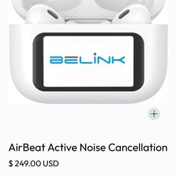 Belink Earbeat Active Noise Cancelation