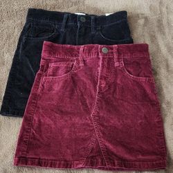 Old Navy Skirt For Girls Sz 6/7 Velvet Fabric