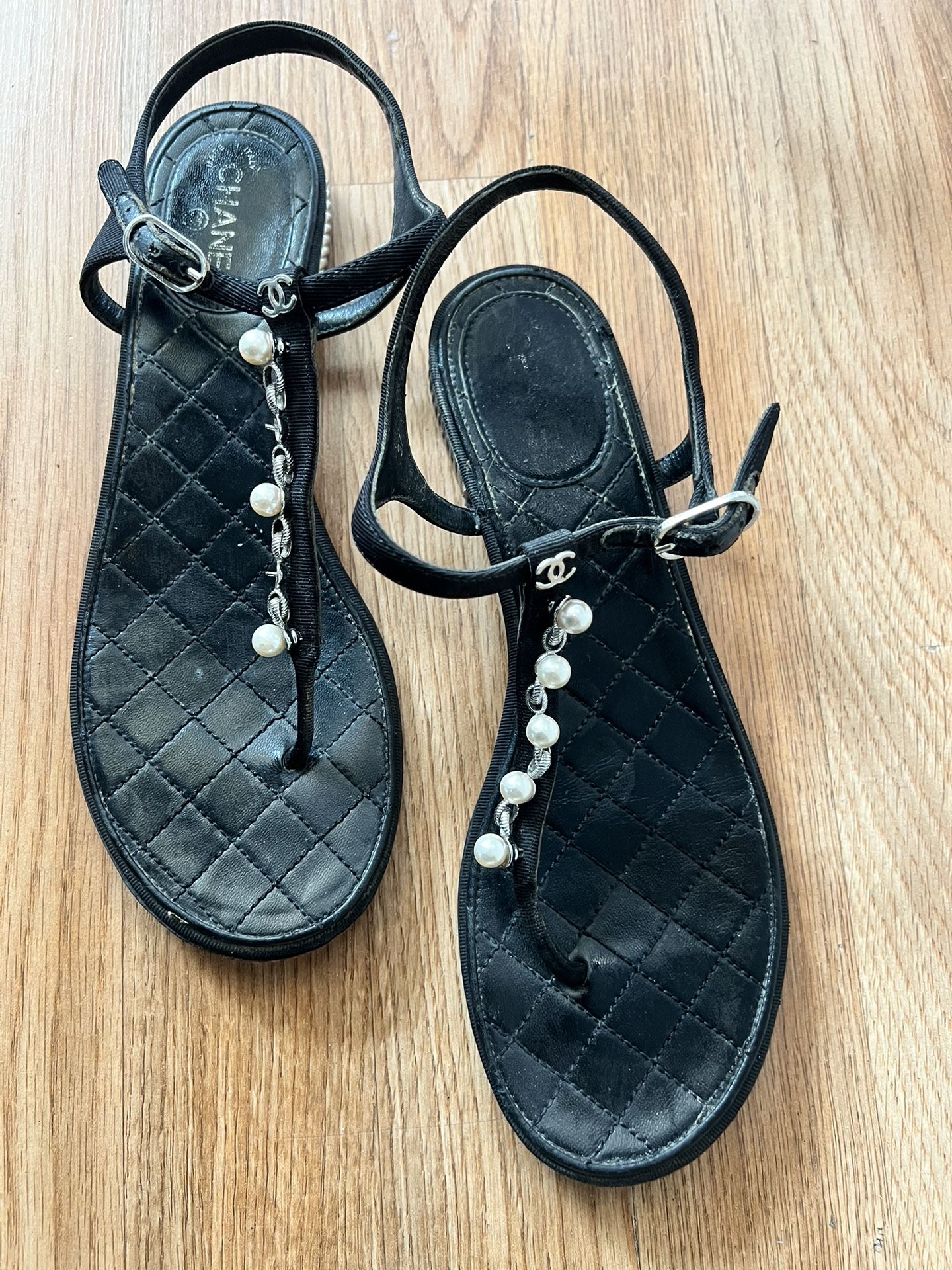 Chanel black Sandals