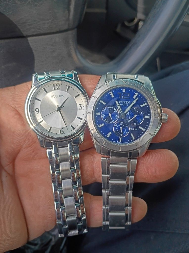 Citizen And Bulova Men Watches