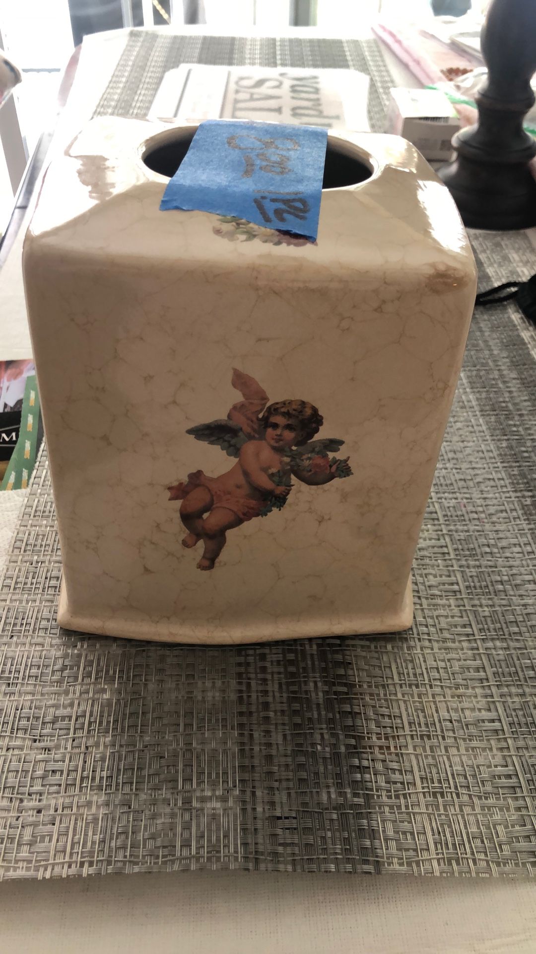 Cherub Tissue Holder