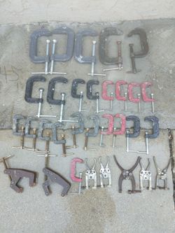 C-Clamps all for $70!Todas por !
