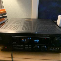 JVC RX-884VBK Audio Video Control 310 W Receiver Surround Phono tested good