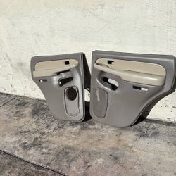 Back Door Panels Chevy Tahoe