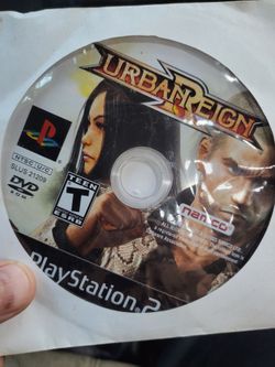 Playstation 2 Game Urban Reign Disc Only working