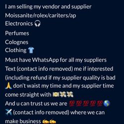 Supplier🔌🔌✈️