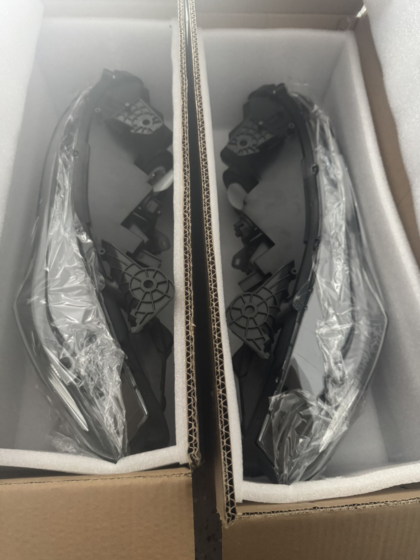 Headlight Headlamp Halogen w/LED DRL Pair For Honda Accord 2018-2020 Replacement