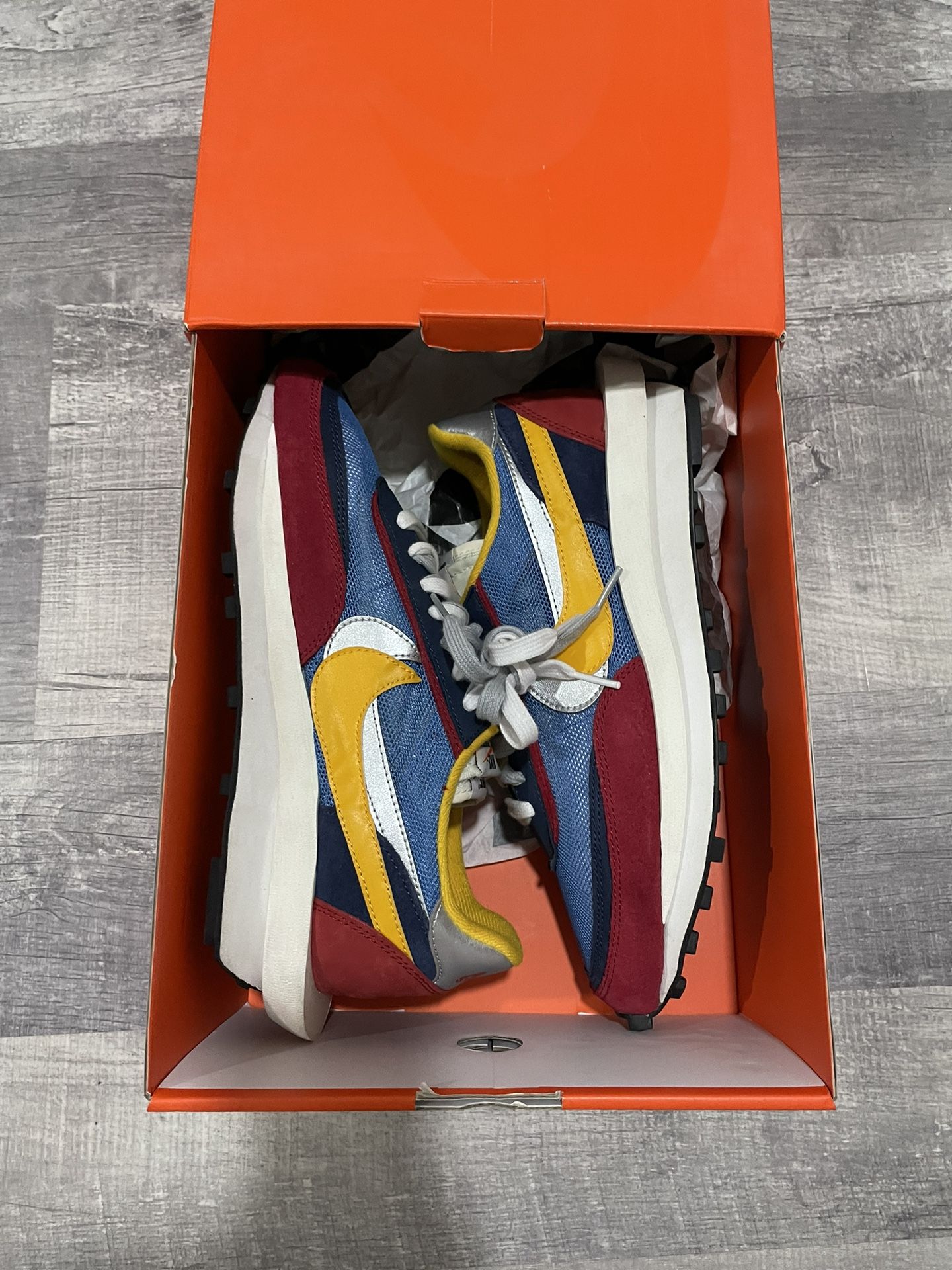 Nike Sacai LD Waffle Blue multi color
