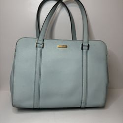 Kate Spade Tote Bag Newbury Lane Miles Saffiano Leather 3 Compartment w/ Wallet