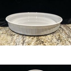 Corningware French White 10” Dish