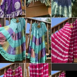 Long comfy Dresses fits up to xxl