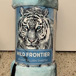Wild Frontier plush blanket