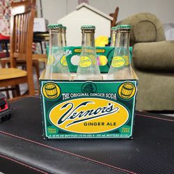 Vernors Bottles On Cardboard Variety