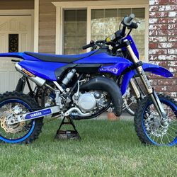 2021 Yamaha YZ65 Red Sticker