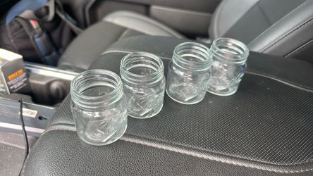 Shots Glass Mason Jar Cups Set of 4
