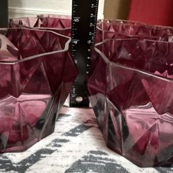 Geometric Glass Vases 