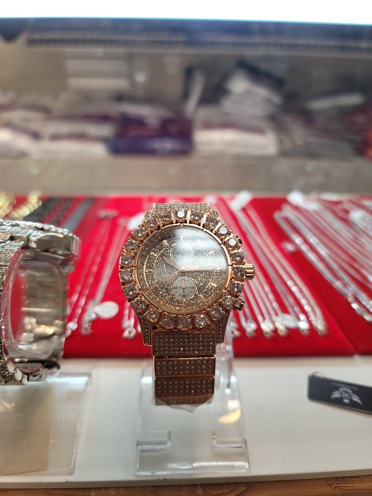 Iced Out Watch