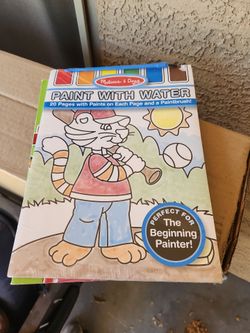 Melissa and Doug Paint with Water unused new in wrapper