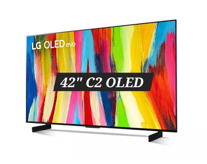 OLED 42" INCH OLED 4K SMART TV C2 ACCESSORIES INCLUDED 