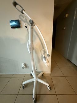 Teeth Whitening LED Light on Rolling Stand