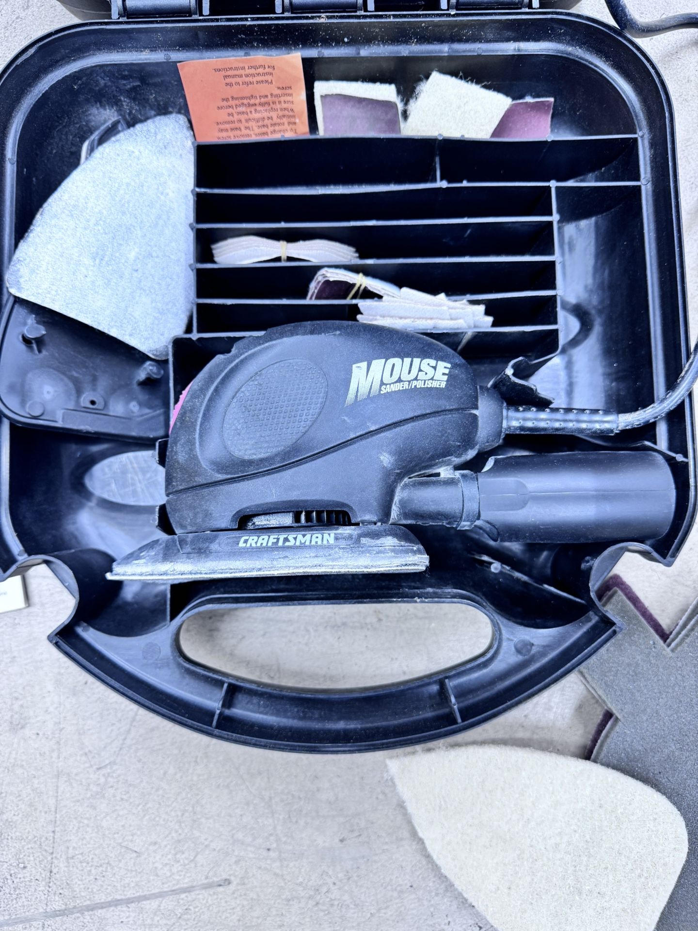 Craftsman Mouse Sander/Polisher