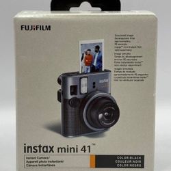 FUJIFILM instax mini 41 Black Camera Body