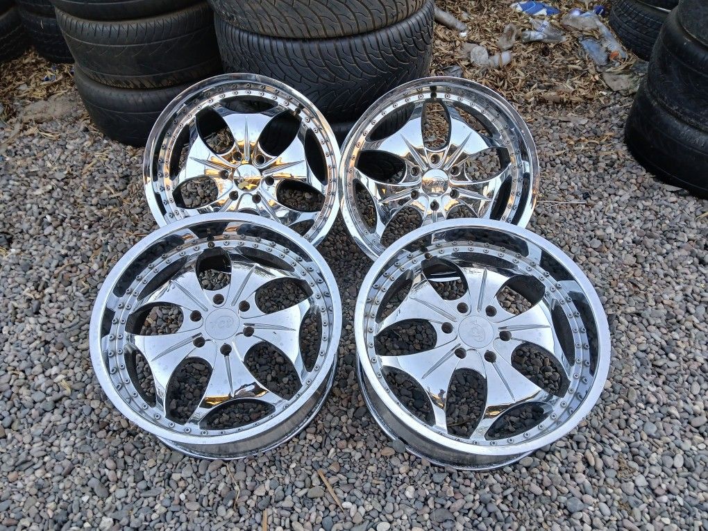 RIMS 22X10.....6 LUGS FIT CHEVY SILVERADO YUKON TAHOE SUBURBAN NISSAN TITAN DENALLI NISSAN ARMADA