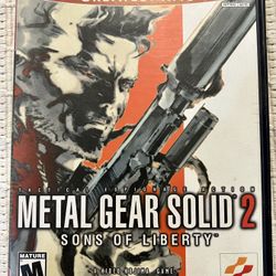 Metal Gear Solid 2: Sons Of Liberty, CIB, PS2 Game