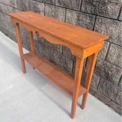 cedar accent table 