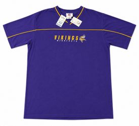 New Minnesota Vikings NFL Embroidered XL T-Shirt