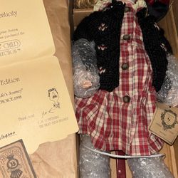 Yesterdays Child The Boyds Collection Porcelain Doll Brittany