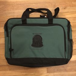 Green & Black Messenger Bag - California Avocado