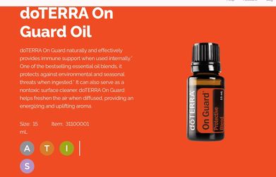 Doterra Onguard Oil